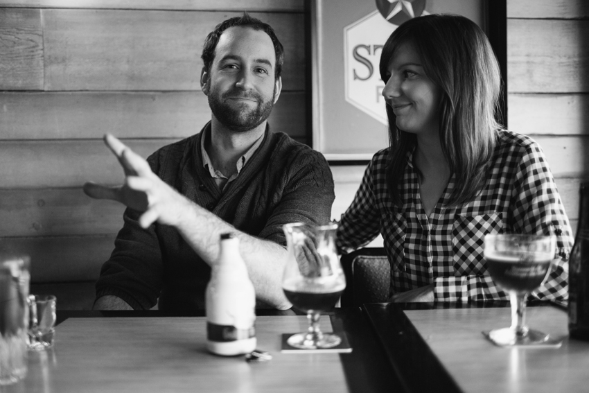 pub engagement session in vancouver