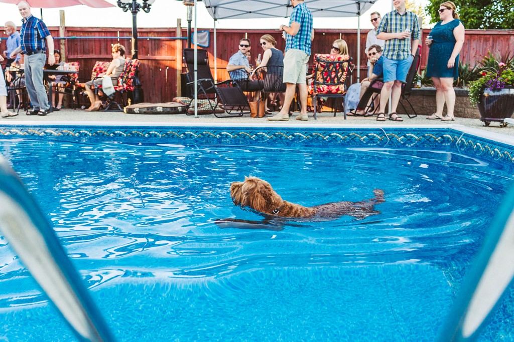 rehearsal dinner and pool party in kelowna