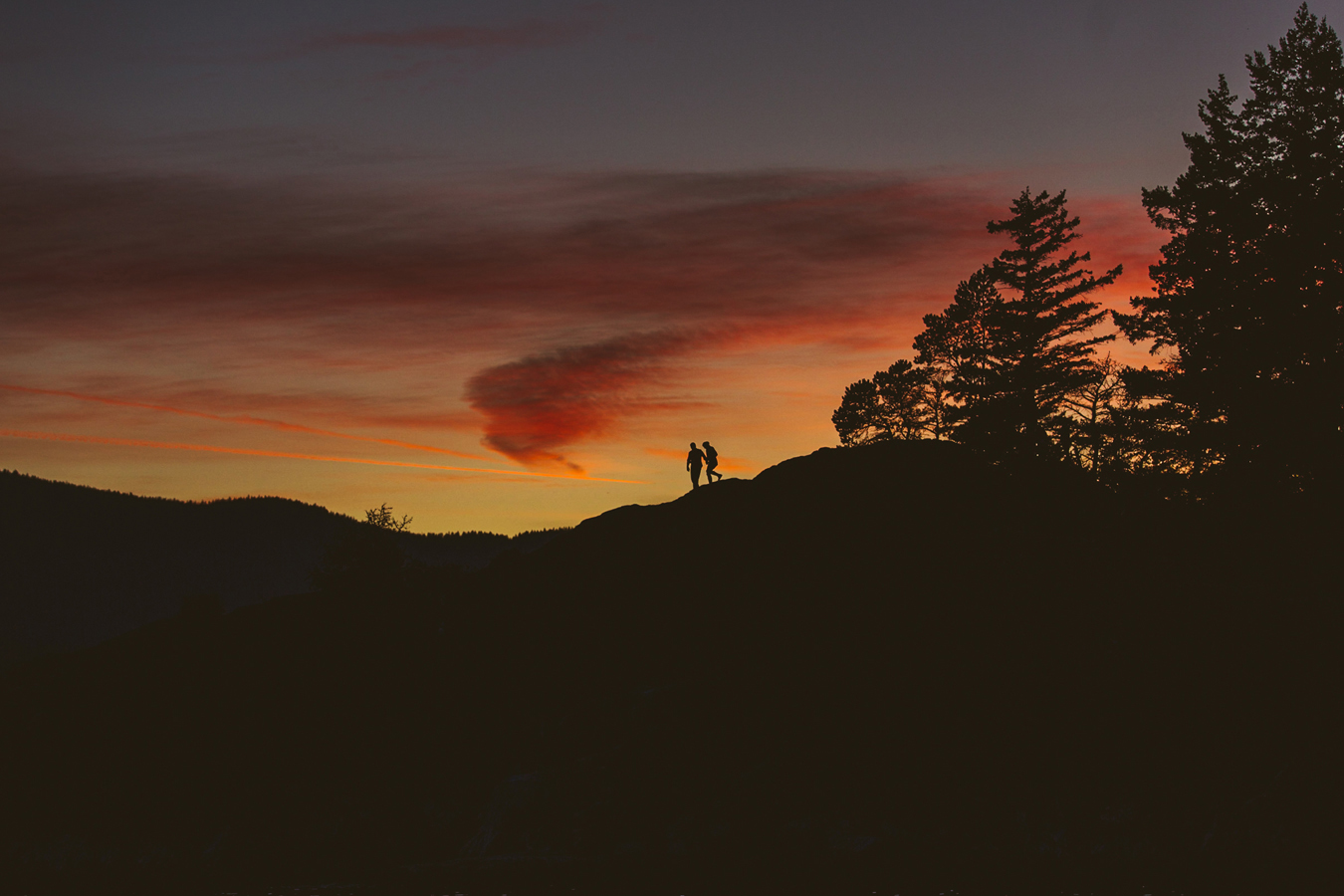 sunset couple