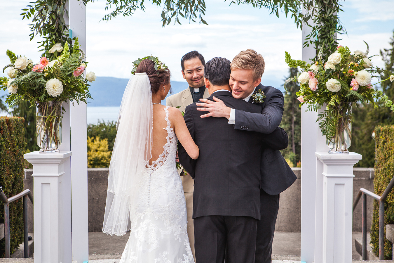 UBC Rose Garden Vancouver Wedding