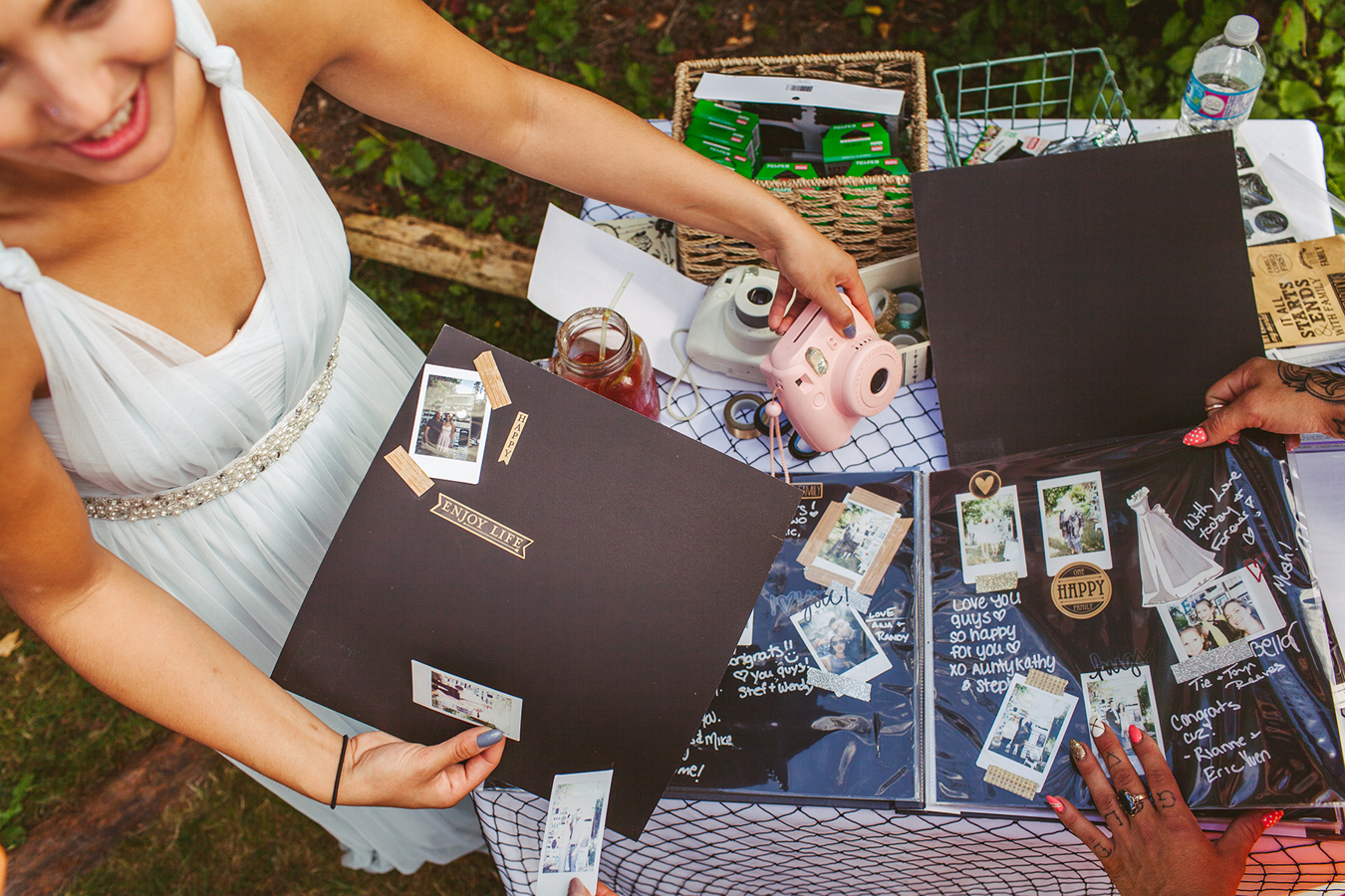 wedding snapshot guestbook