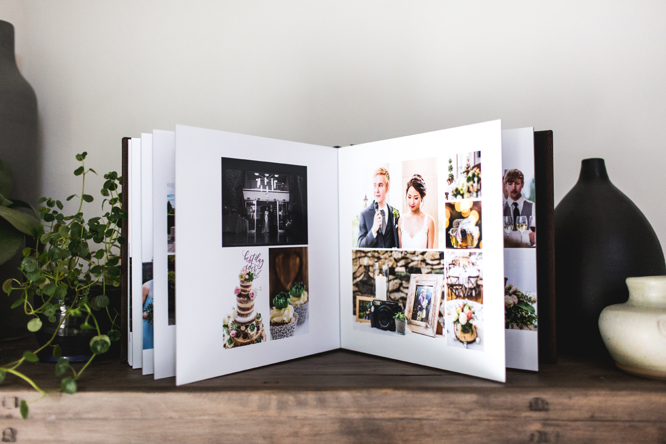 Handcrafted Wedding albums