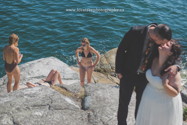 whytecliff park Vancouver Beach Wedding