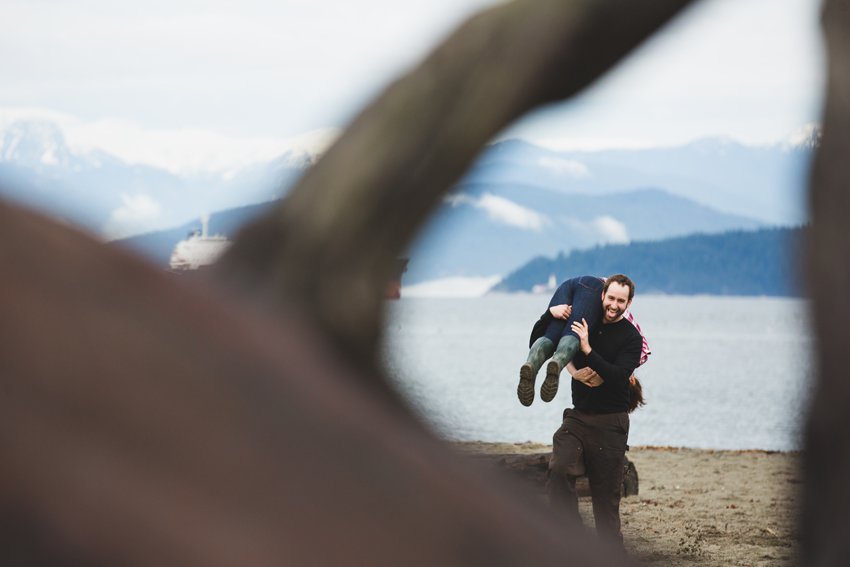 natural engagement session and candid portraits