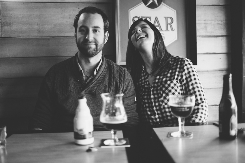 pub engagement session in vancouver