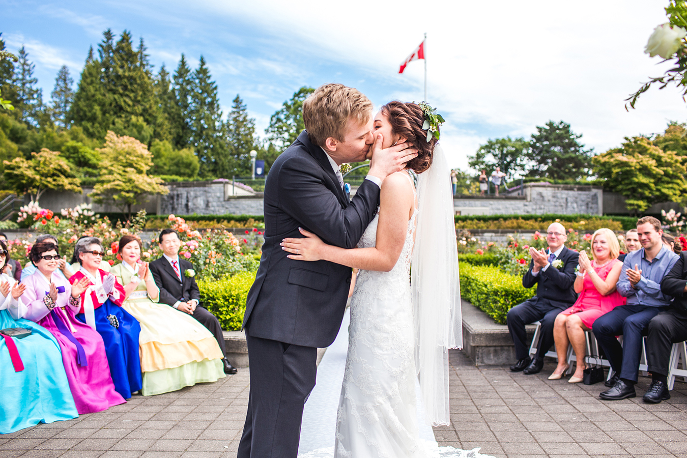 UBC Rose Garden Wedding