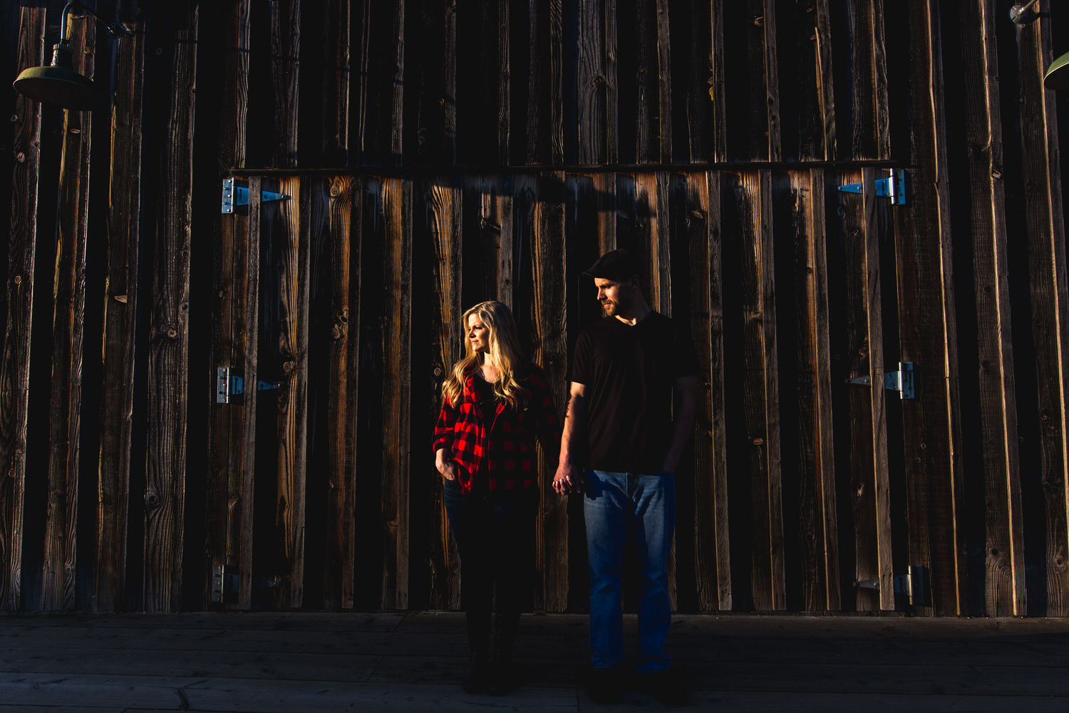 engagement session at the Britannia Heritage Shipyards in Richmond BC