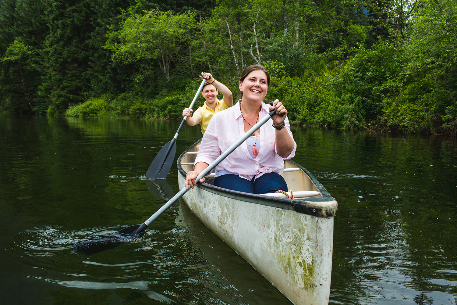 pitt lake canoe