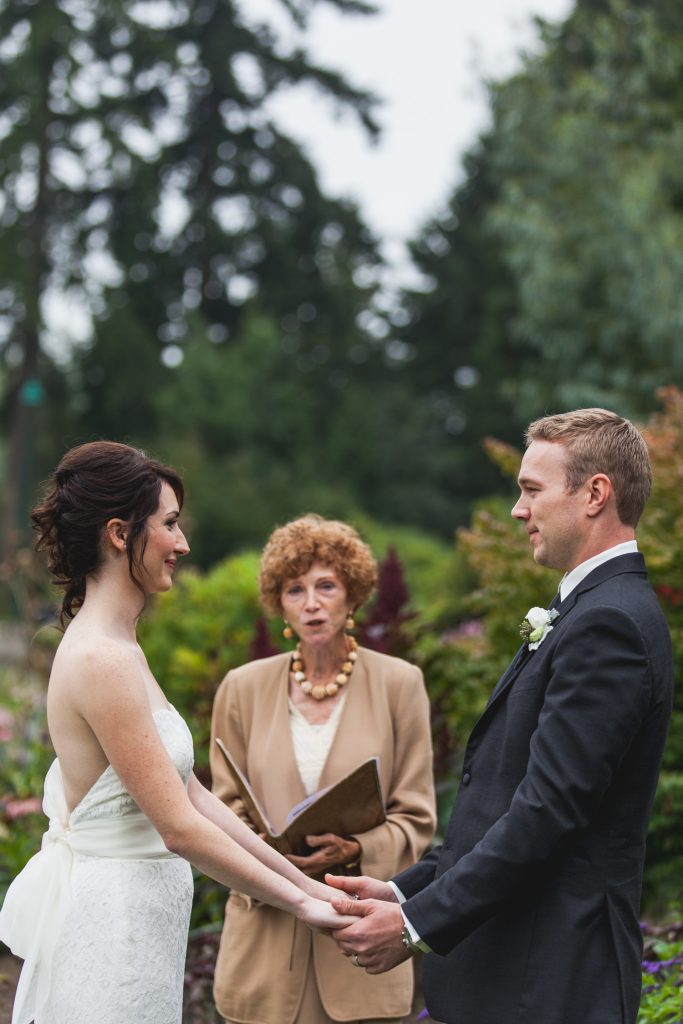 The Stanley Park Pavilion is close to the Stanley Park Rose Garden, a perfect location for wedding ceremonies.
