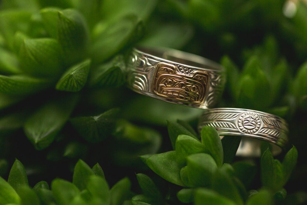 Wedding rings by Coast Dreamer Designs