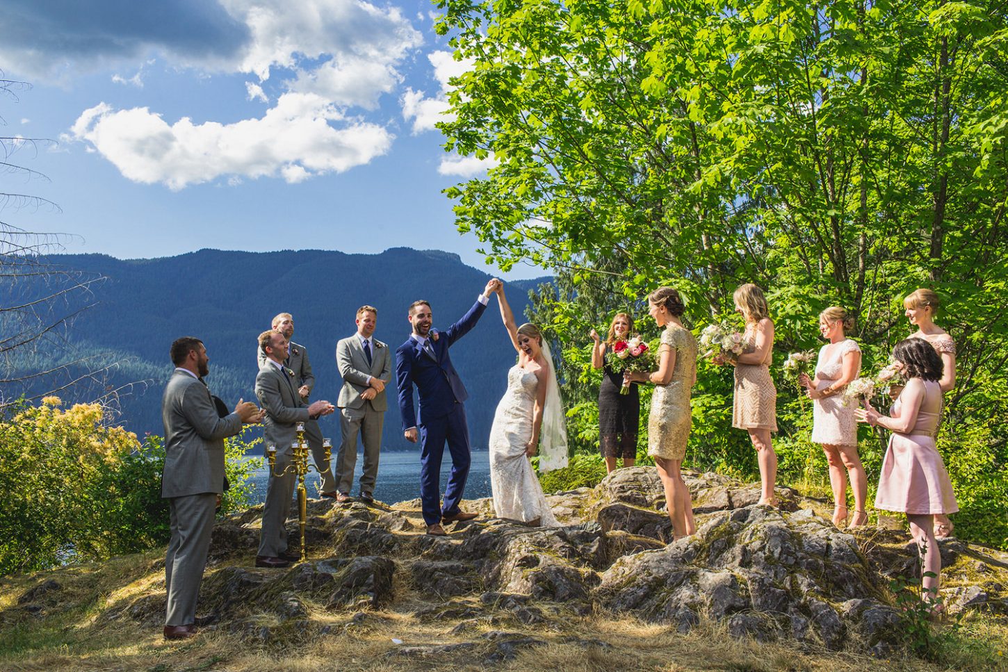 campy howdy wedding venue in Anmore BC