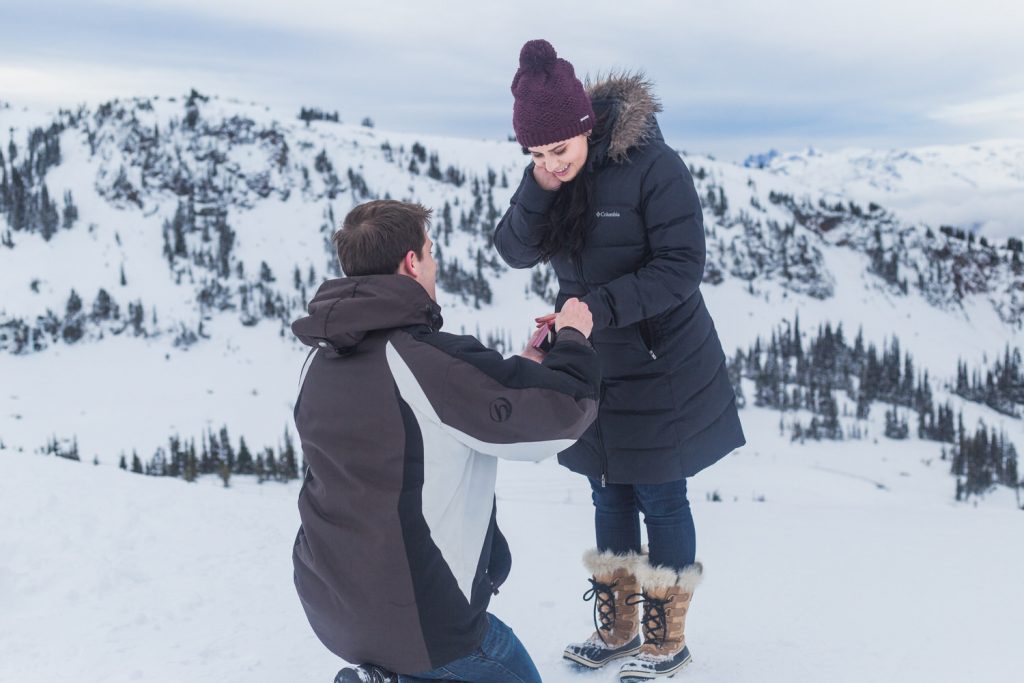 Whistler wedding photographer captures surprise proposal